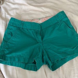 J Crew | 0 | Green | Chino Shorts